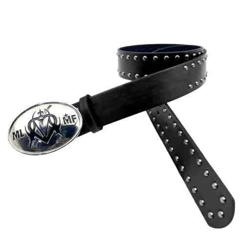 Rivets Embellished Belt Fashion Punk Rivets Belt Motorcycle Bikers Waistband For Stylish Outfits