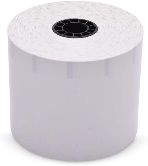 Miniatura 3 de 3.150 in x 350 pies Iconex Sticky Media High-Tack G2, 12 por caja, 55 GSM Facestock, 3.937 in OD, 1 in Sense Mark Repeat