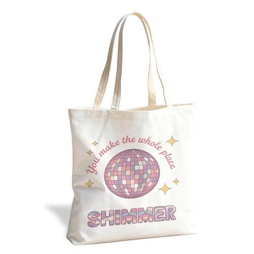 Bolsa Tote de Lona Reutilizable con Diseño Divertido miniatura 1