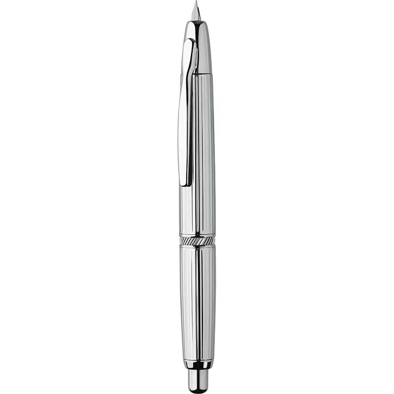 Stylo-plume rétractable anti-fuite noir mat pour écrire proprement sans bavure