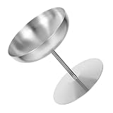 DOITOOL Copa de Helado de Acero Inoxidable Taza Alta y Estable para Postres Ensaladas y Aperitivos Fiestas Diseño Elegante y Duradero para Hogares y Restaurantes