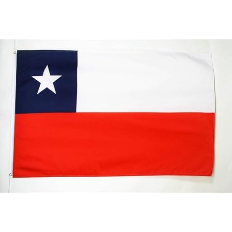 AZ FLAG Bandera de Chile 150x90cm Cover