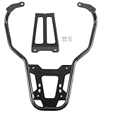 Il portapacchi posteriore offre ampio spazio per la tua attrezzatura, migliorando le capacità di carico della tua moto. Ottima fattura, superficie liscia, non graffia i tuoi bagagli.