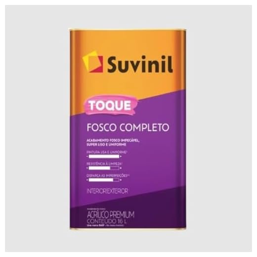 Tinta Suvinil para parede acrilico fosco completo 18L - Palha - 53400612