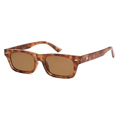 Yellow Tortoise Frame Brown Lens