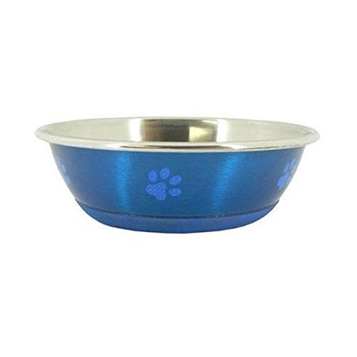 Cheeko Super Fusion Blue Fash Pet Bowl, 350 ml, 5-Inch