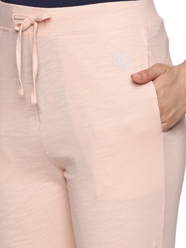 Image of Women Joggers Pant with Side Pockets and Drawstring Waist Adjustable Lilac