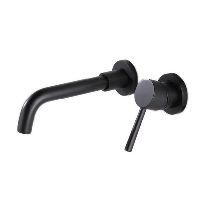Grifo mezclador de latón empotrado para baño con control de agua fría y caliente sin goteo