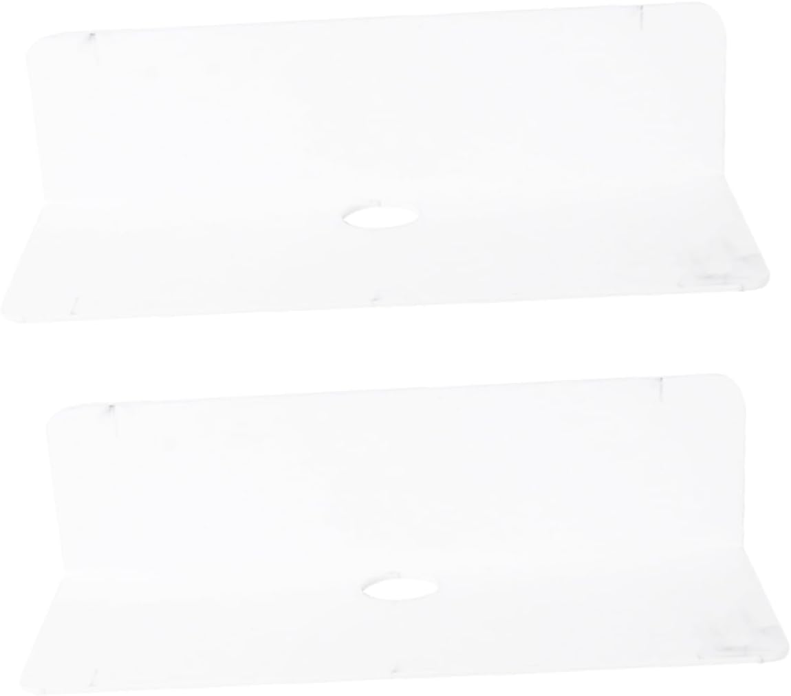 Acrylic Floating Wall Shelves 2pcs for Security Camera and Speaker
