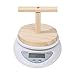 OMEM Accurate & Durable Parrot Special Scale Bird High Accuracy Scale with Wood Platform, Ideal for Monitoring Birds' Health