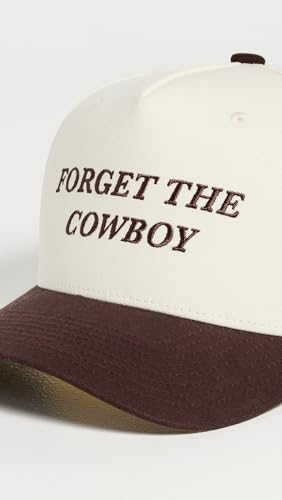 Image of Brixton Women's Forget The Cowboy Netplus Cap, Chocolate /Off White, One Size