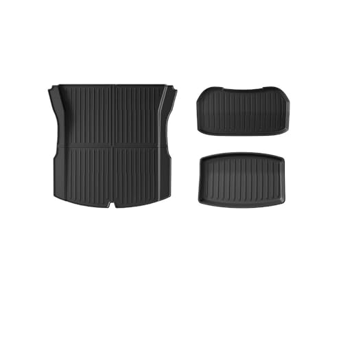 Tapis de sol TPE Tesla Model 3 Highland 2024 set complet de protection habitacle et coffre