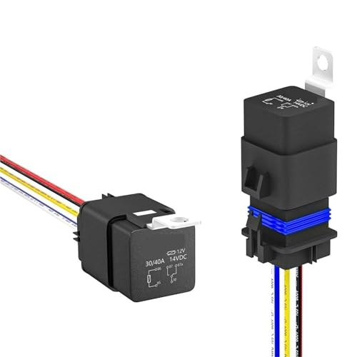 Kit relais étanche 30/40 A pour câblage de phares LED additionnels et avertisseur