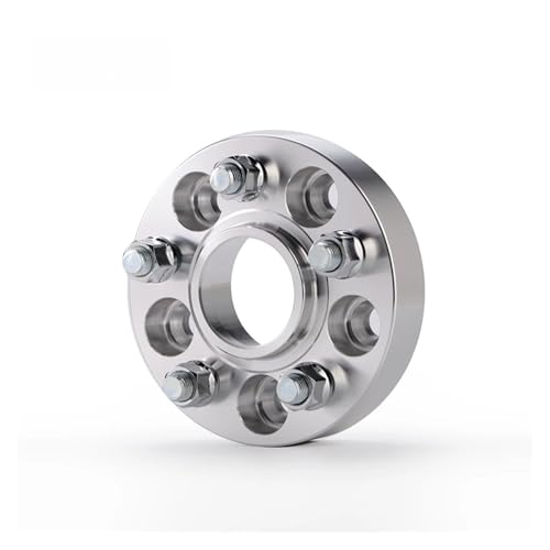 �ԗp�A���~�����X�y�[�T�[ �z�C�[���X�y�[�T�[�A�_�v�^�[ PCD 5x108 CB 67.1 �~�����[�g���p�̃}�Z���e�B 3200GT �p�̃N�[�y�W�u���p�̃{���{ XC90 �p�̃t�F���[�� F430 2 ��(Silver 30mm 2PCS)