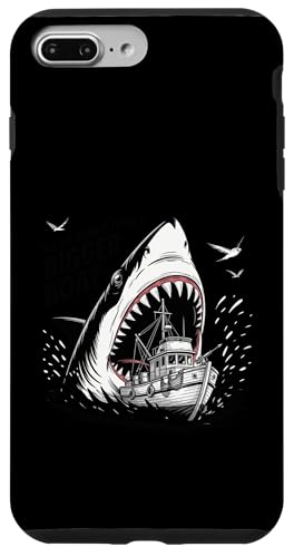 We're Gonna Need A Bigger Boat Funny Shark Meme Fisherman �X�}�z�P�[�X iPhone 7 Plus/8 Plus �p