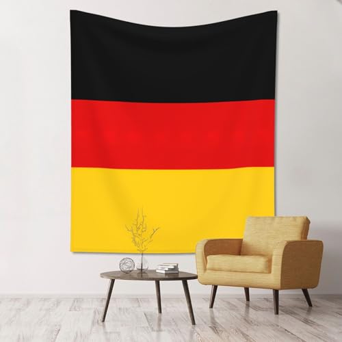 Tapisserie murale drapeau allemand de qualité supérieure, textile ultra doux pour chambre