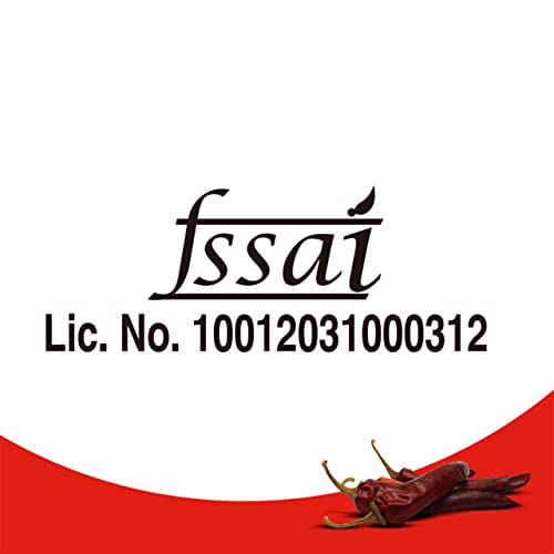 Aashirvaad Chilli Powder, 100g Pack, Red Hot Chilli Powder with No Added Flavours and Colours