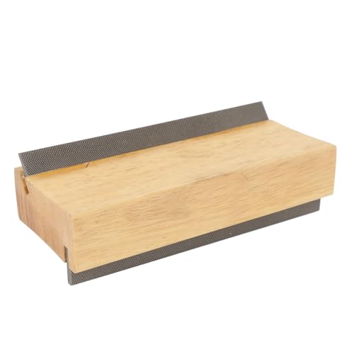 Lime de couronnement de frettes Jeffergarden, acier et bois pour lutherie de guitare précise