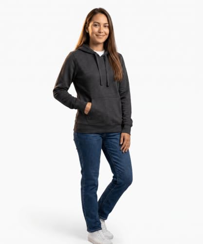 Image of Scott International Women's Cotton Blend Hoodie | Long Sleeve Sweatshirt | Stylish Winter Wear | Hooded Winter Top | Casual Outdoor, Travel, Gym & Everyday Wear | Pullover for Women