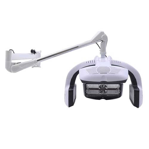 Wall-Mounted Hairdressing Dryer Multi-Functional Adjustable Commercial Hair Drying Machine Hair Essential Supply Equipment for Beauty Salons with LCD Display Panel