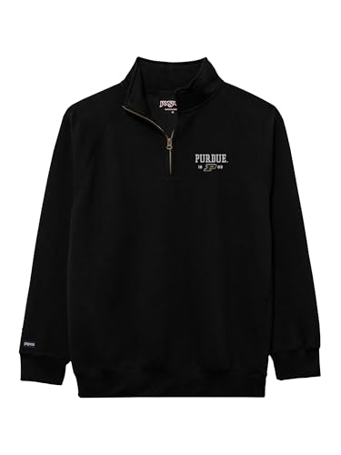 Image of JanSport Unisex Adult NCAA Officially Licensed Rival Long Sleeve Stand-Up Collar Quarter Zip Sweatshirt