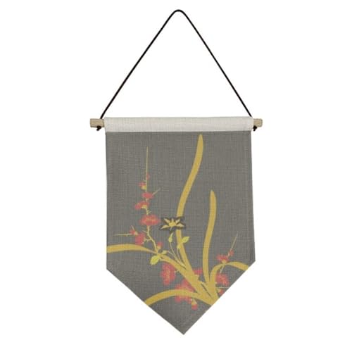 Drapeau culture japonaise en toile suspendre habiller mur vide