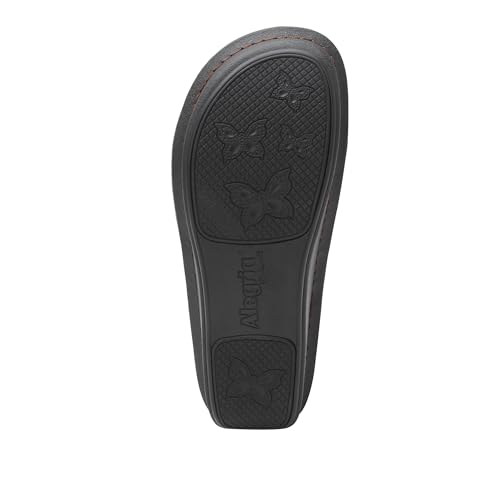 Image of Alegria Women Kelsi Cross Strap Adjustable Leather Sandal