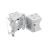 Fulton HDPB350101- Fold-Away Bolt-On Hinge Kit, Zinc Finish, Rating 9,000 lbs.