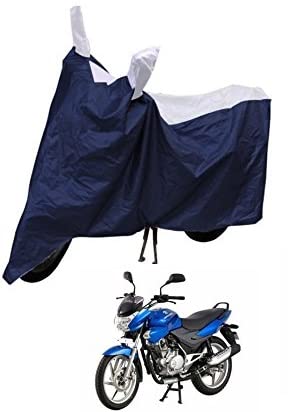 Auto Hub Bajaj Discover 150 Bike Cover Waterproof/Discover 150 Bike Cover/Bike Cover Discover 150 Waterproof/Discover 150 Body Cover/Bike Body Cover Discover 150 (Navy, Silver) (B01N97X5HM) Amazon Price History, Amazon Price Tracker