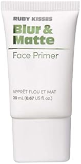 Ruby Kisses Matte Face Primer Blur & Matte Makeup Base Primer for Face, Face Primer for Oily Skin, Pore Minimizer, Shine Control, Natural Matte Finish, Fills in Pores and Fine Lines