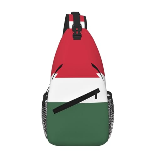 Sac de poitrine Hongrie diagonal homme avec rangement smartphone compact