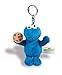 NICI 41960 Krümelmonster mit Keks Schlüsselanhänger Bean Bag Plüsch 10cm