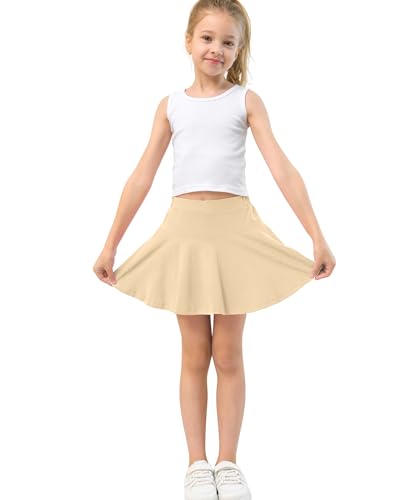 Image of Toddler Skirt Little Girls Athletic Uniform Skorts Golf Outfit Cheer Tennis Skirts with Shorts