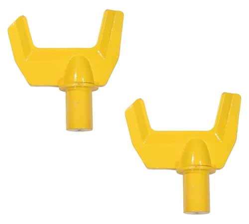 Mytee Products 2 Pack 4.5' Wide Opening Short Tapered Towing Axle Fork for Heavy-Duty Towing Trucks and Wreckers and Use for Lifting Automotive and Industrial Equipment