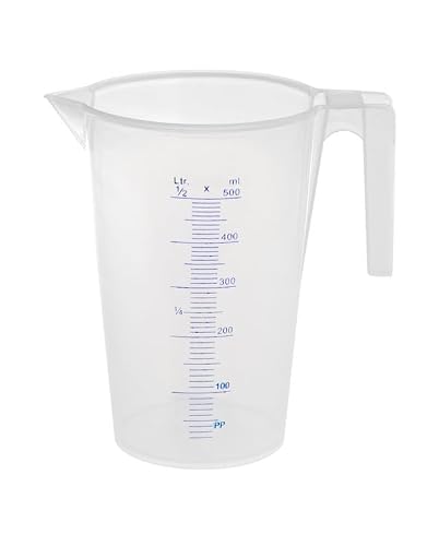 Image of Heavy Duty Measuring Jug 500ml Lightweight Strong Durable