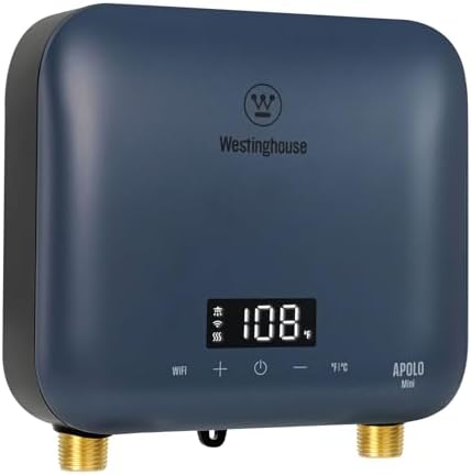 Westinghouse Apolo Mini 6.5kW Tankless Water Heater Electric, 240...