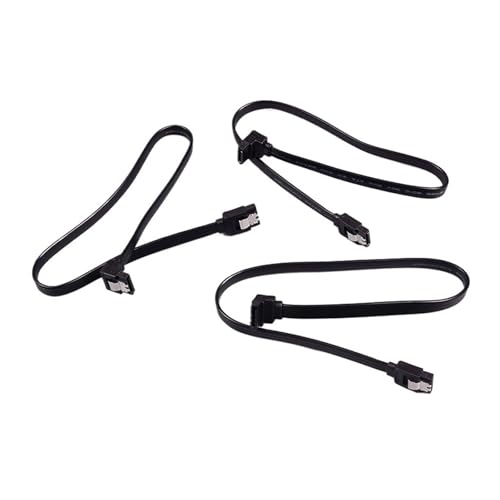 Set de 3 cables SATA 3.0 de 40 cm para datos miniatura 2