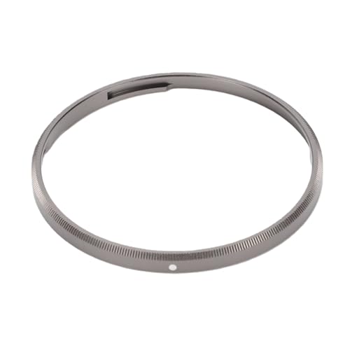 Anillo de decoración de lente para cámara GR4 y tapa protectora de metal gris oscuro