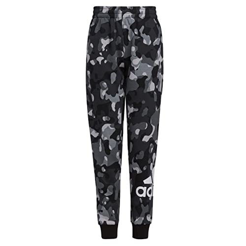 adidas Boy's Core Badge 21 Joggers (Big Kids) Black Core Camo, X-Large