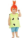 【El disfraz más original y divertido】 ¡Para disfraces en grupo o en pareja, para grandes y pequeños!. DISFRAZ DE PEBBLES - LOS PICAPIEDRA para bebé de color Multicolor para convertirte en protagonista de tus dibujos favoritos.. Have fun!.
