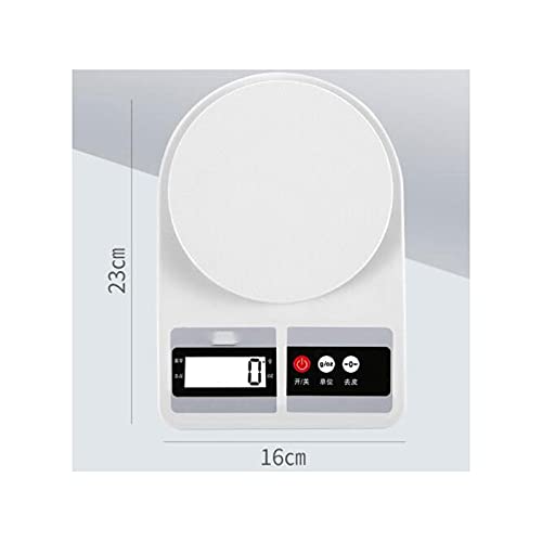 Digital Kitchen Scales Digital Food Kitchen Scale, Multifunction Measures in Grams and Ounces,Size: 23cm*16cm,1 Pcs