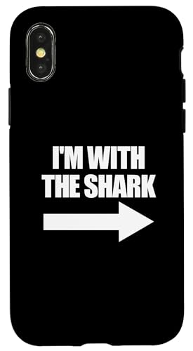 T RX`[ j̎q ̎q LbY e I'm With The Shark X}zP[X iPhone X/XS p