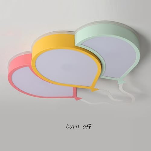 Lustre LED télécommandé et dimmable grand diamètre pour chambre bébé