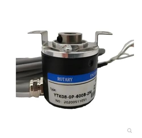 38mm Industrial incremental photoelectric Encoder 100/200/360/400/600/1000/1024/2000/2500 Pulse Hollow Shaft Rotary Encoder(2000PPR,ABZ PNP)