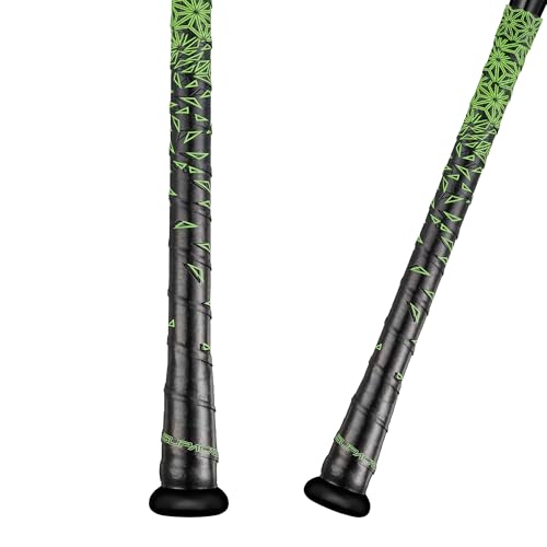 Supacaz Super Sticky Kush StarFade Neon Yellow 1.1mm Bat Grip