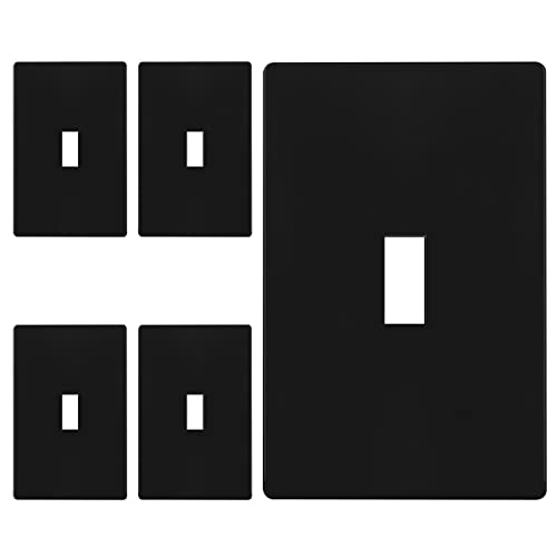 ENERLITES RۃgOXCb`Jo[ RۃXN[XEH[v[g WTCY 1MO 4.7C` x 2.9C` Ȃ|J[{l[gMYvX`bN ULF SI8811A-BK-5 ubN 5pbN