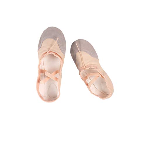 SUPVOX Sapatilhas de balé Sapatilhas de balé Pilates Sapatos de ioga Dança Ginástica para Crianças A