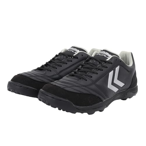 hummel(?????) Unisex's Futsal Shoe, Black x Silver (9095), 25.0 cm
