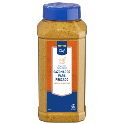 Tienda Sazonadores: Chimichurri, Pinchitos, Barbacoa, Paella, Pescado, Pollo y Pollo Frito. Varios pesos para cocina profesional y hogar. Sazonadores sin gluten. (3 Botes, PESCADO)