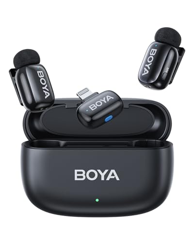 BOYA Mini ワイヤレスマイク Lightningコネクタ Mini-15